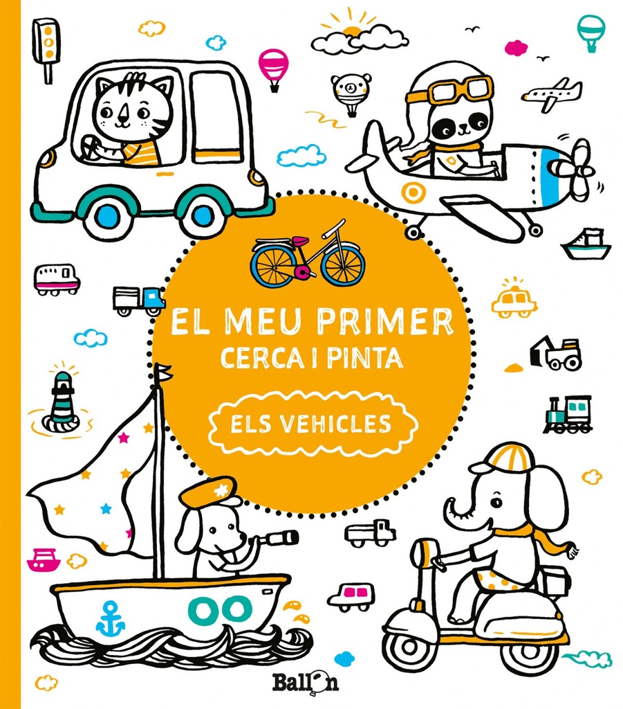 El meu primer cerca i pinta: els vehicles