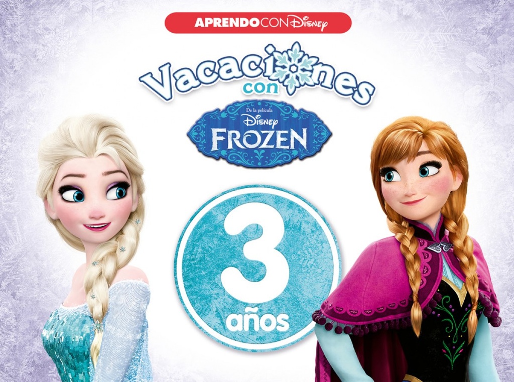 Vacaciones 3 años Frozen