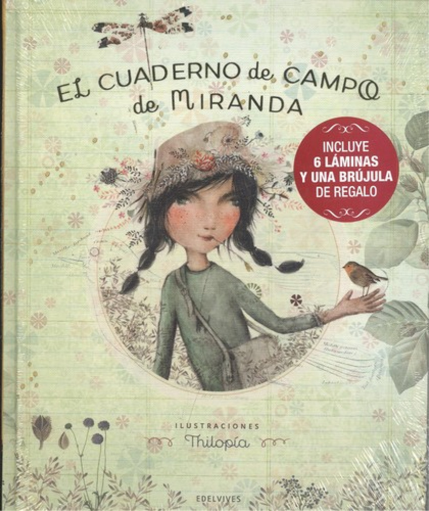 Cuaderno de campo de Miranda (Pack + 6 láminas y brújula de regalo)