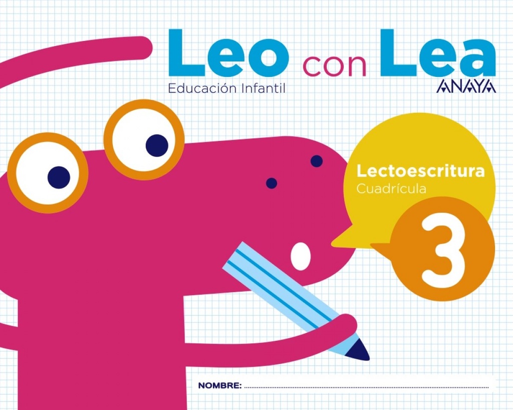 LEO CON LEA 3 CUADRÍCULA 5 AÑOS