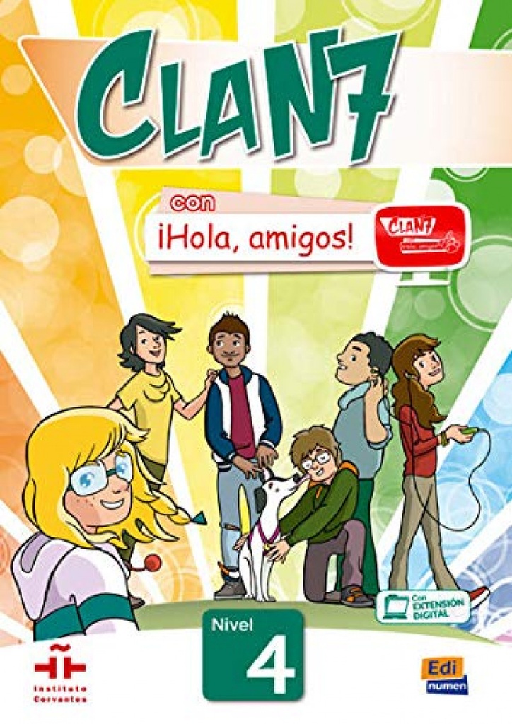 CLAN 7 CON ¡HOLA AMIGOS! NIVEL 4