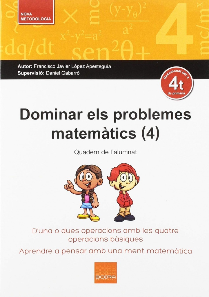 4.DOMINAR ELS PROBLEMES MATEMATICS