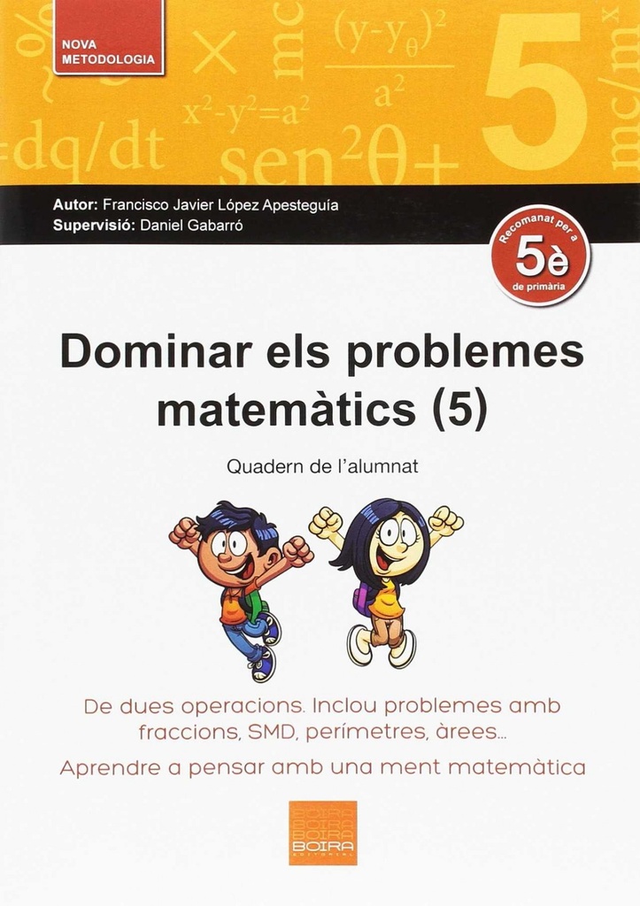 5.DOMINAR ELS PROBLEMES MATEMATICS