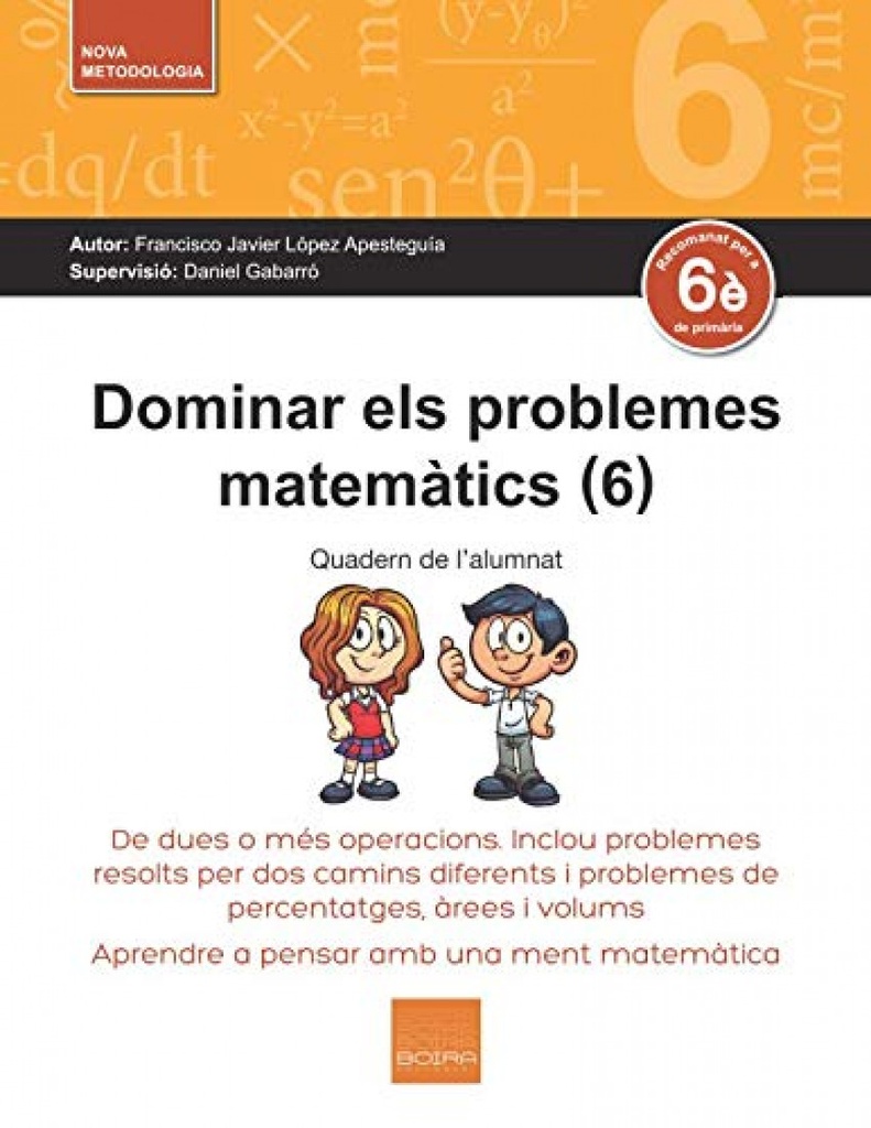 DOMINAR ELS PROBLEMES MATEMÁTICS