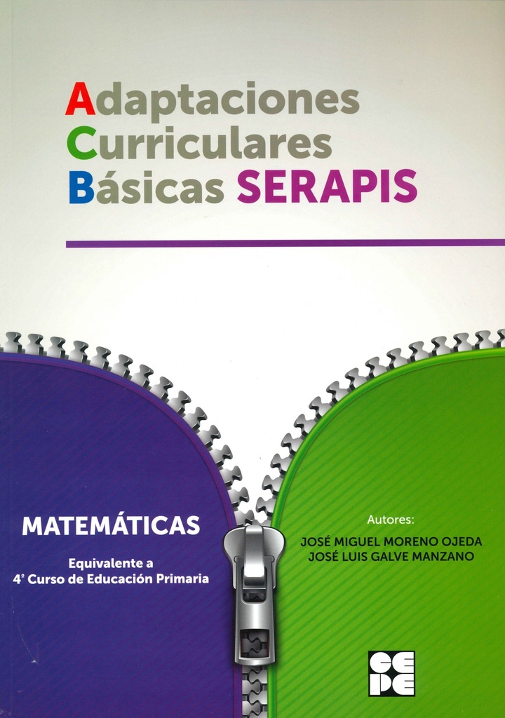 ADAPTACIONES CURRICULARES BASICAS SERAPIS MATEMATICAS 4ºEP