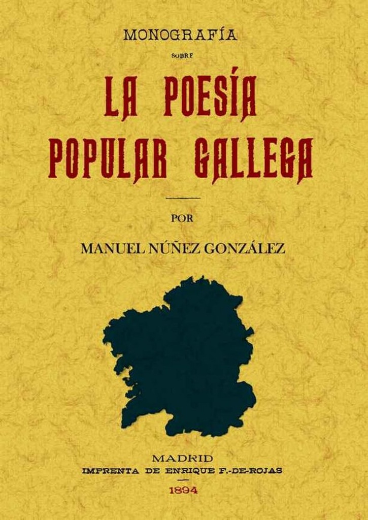 MONOGRAFÍA SOBRE LA POESÍA GALLEGA