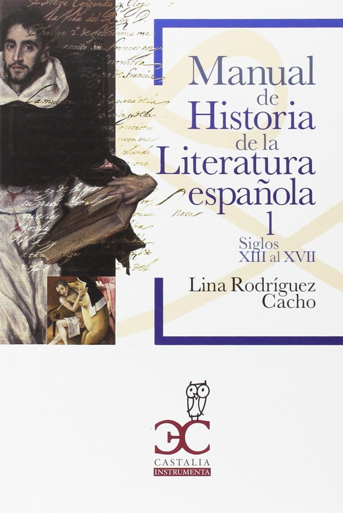 MANUAL HISTORIA  LITERATURA ESPAÑOLA VOL I