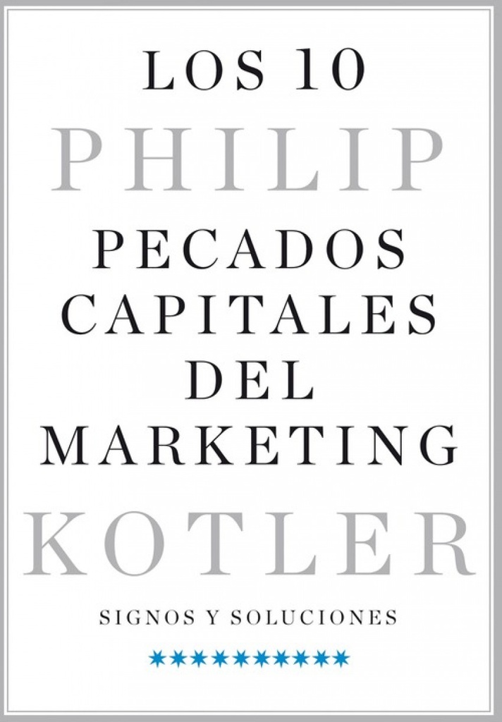 LOS 10 PECADOS CAPITALES DEL MARKETING