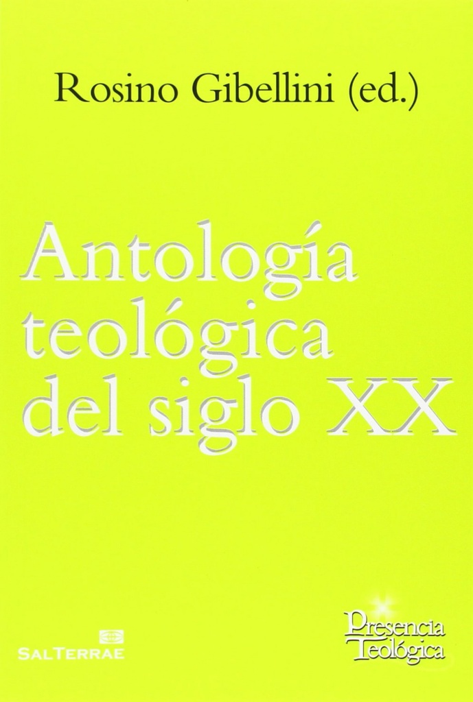 Antología teológica del siglo XX