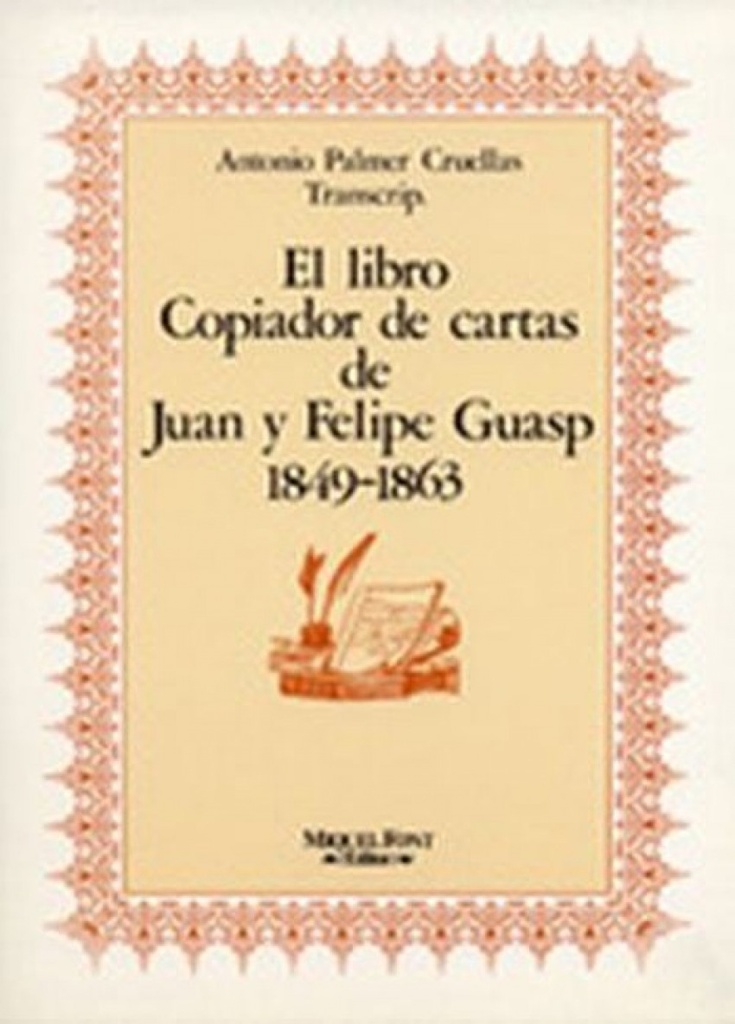 LIBRO COPIADOR CARTAS J.GUASP