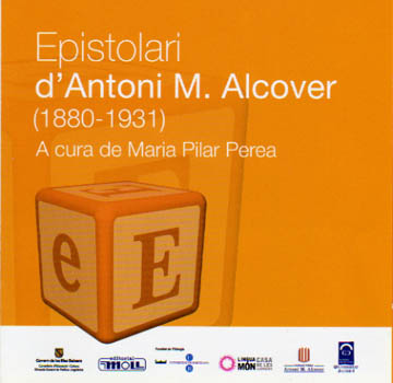 EPISTOLARI D´ANTONI M.ALCOVER-CD-