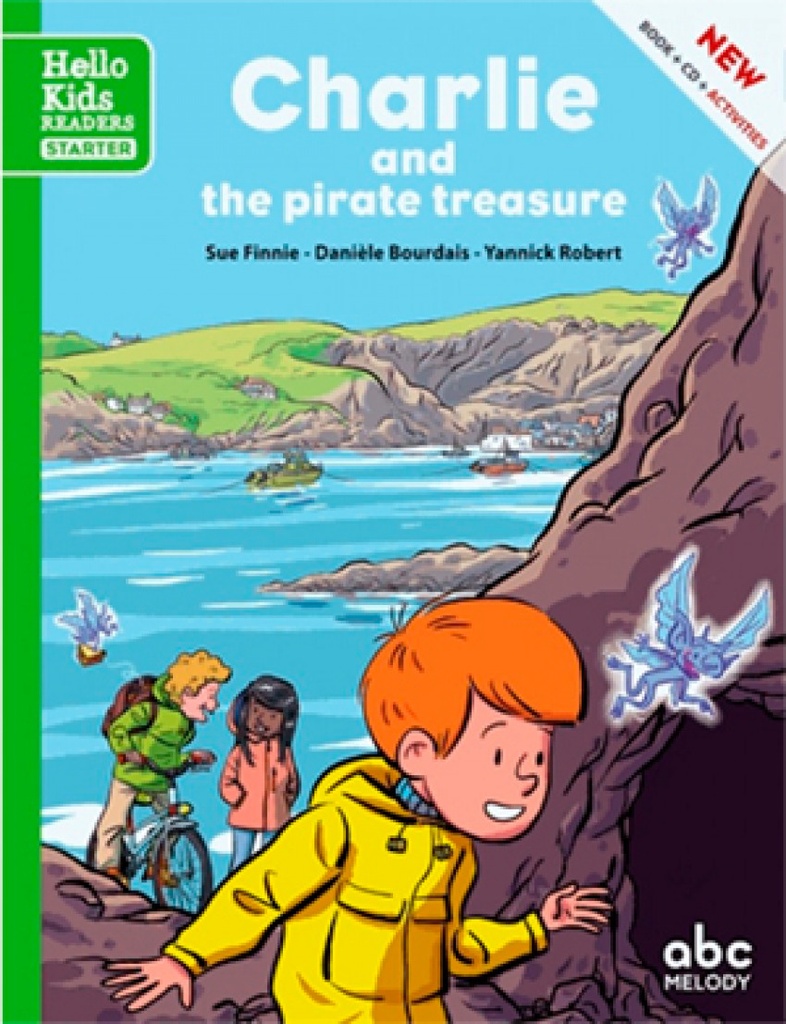 CHARLIE AND THE PIRATE TREASURE WITH AUDIO CD HELLO KIDS READERS