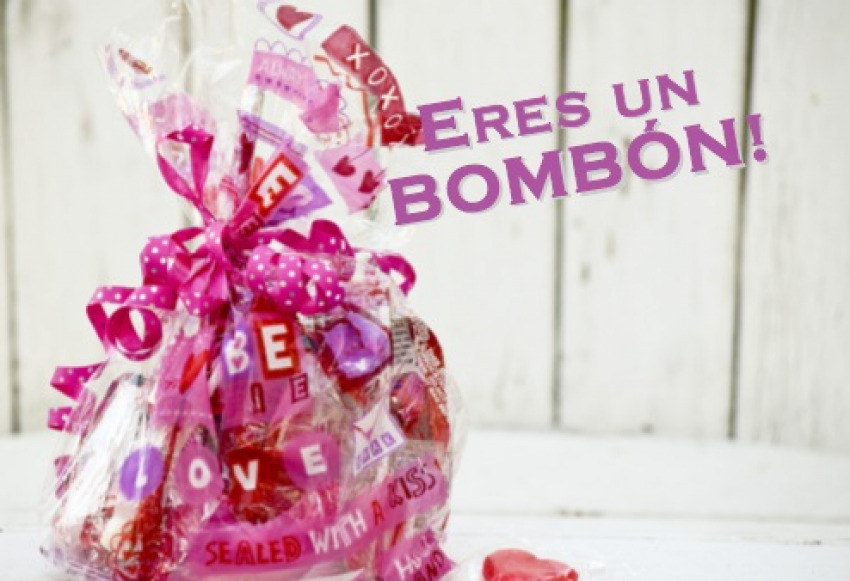 Eres un Bombón! (postal)