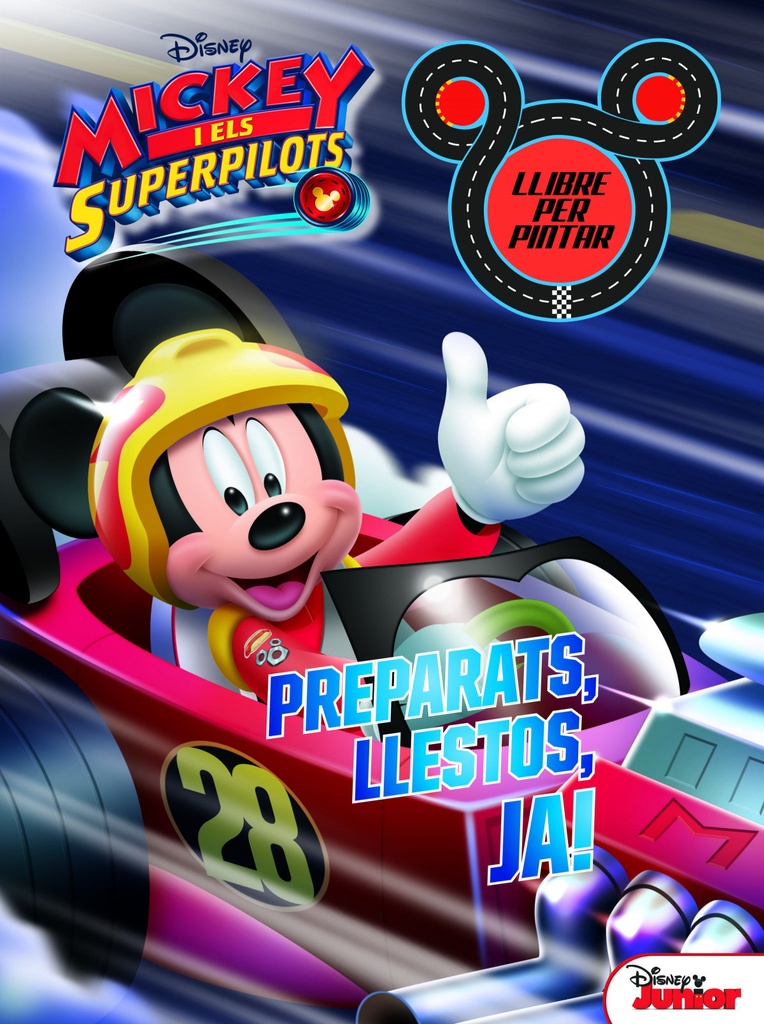 MICKEY I ELS SUPERPILOTS. LLIBRE PER PINTAR