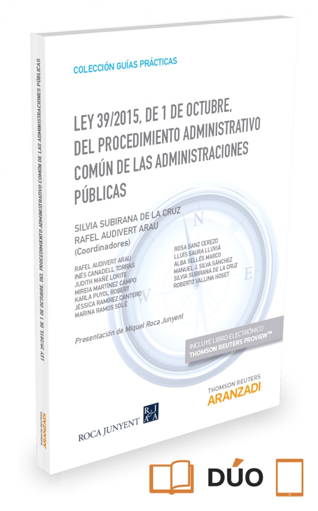 LEY 39/2015, DE 1 DE OCTUBRE, DEL PROCEDIMIENTO ADMINISTRATIVO COMUN DE LAS ADMINISTRACIONES PUBLICA