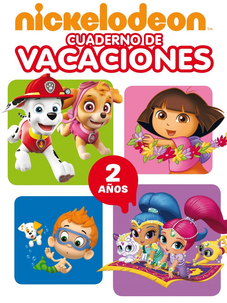 VACACIONES 2 AÑOS NICKELODEON