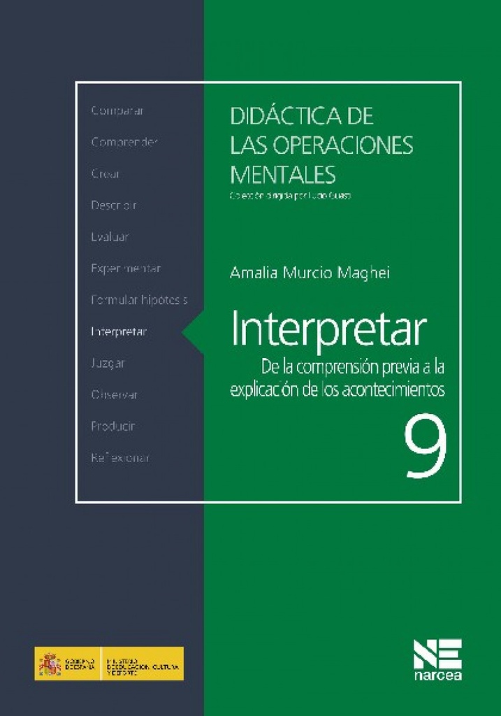 INTERPRETAR. DE LA COMPRENSION PREVIAà