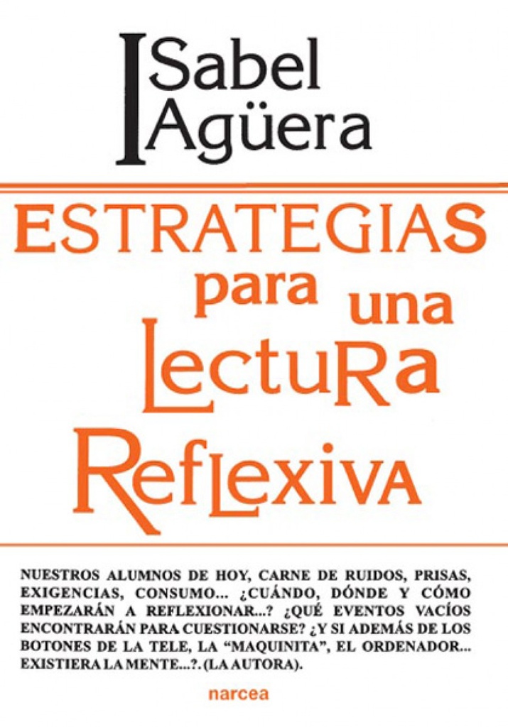 ESTRATEGIAS LECTURA REFLEXIVA