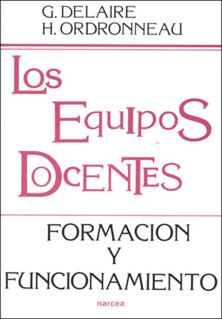 EQUIPOS DOCENTES