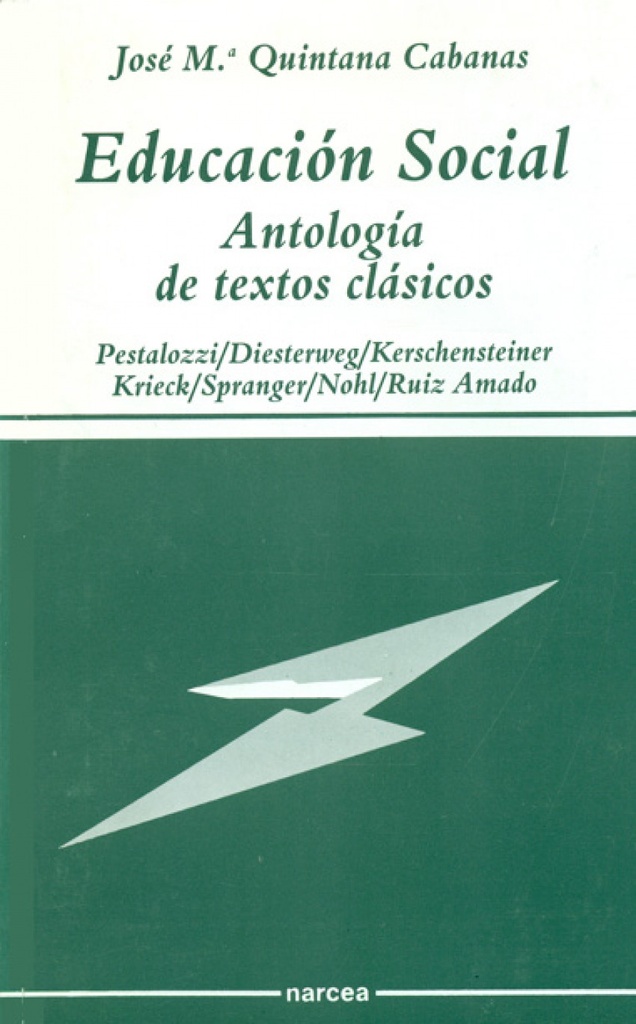 EDUCACION SOCIAL. ANTOLOGIA TEXTOS