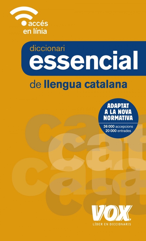 DICCIONARI ESSENCIAL LLENGUA CATALANA