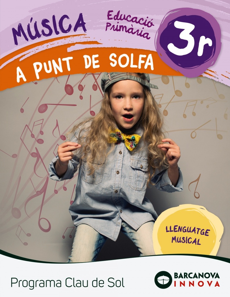 QUADERN A PUNT SOLFA 3R PRIMARIA CLAU DE SOL