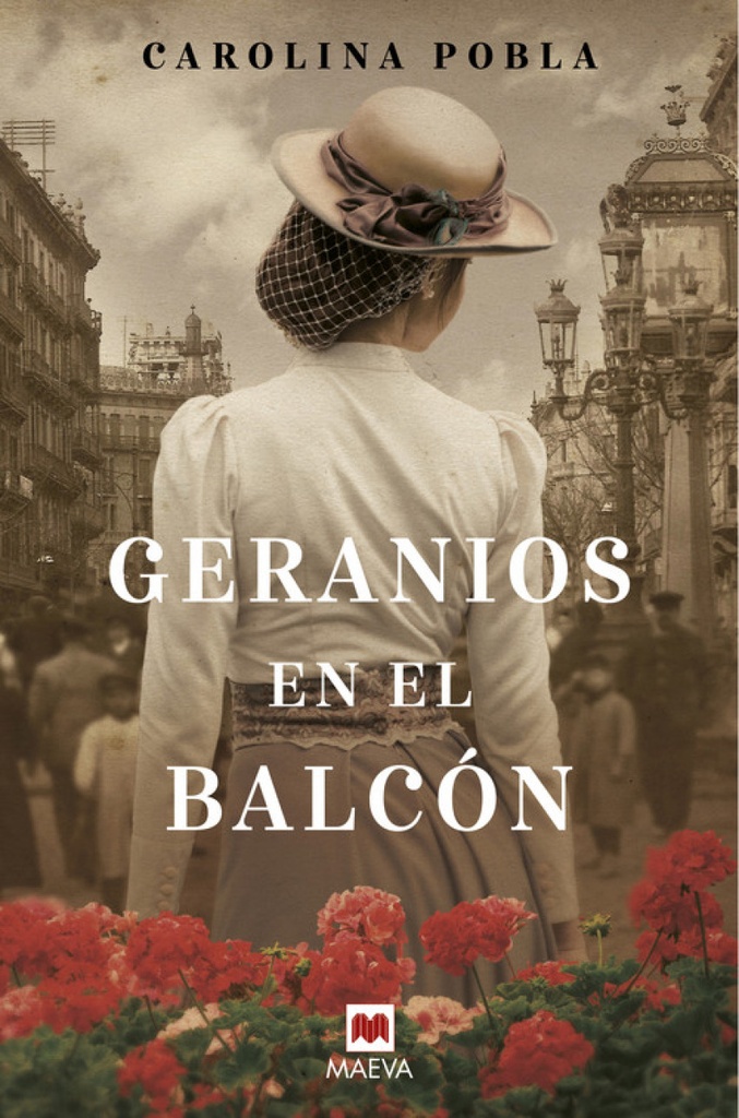 GERANIOS EN EL BALCÓN