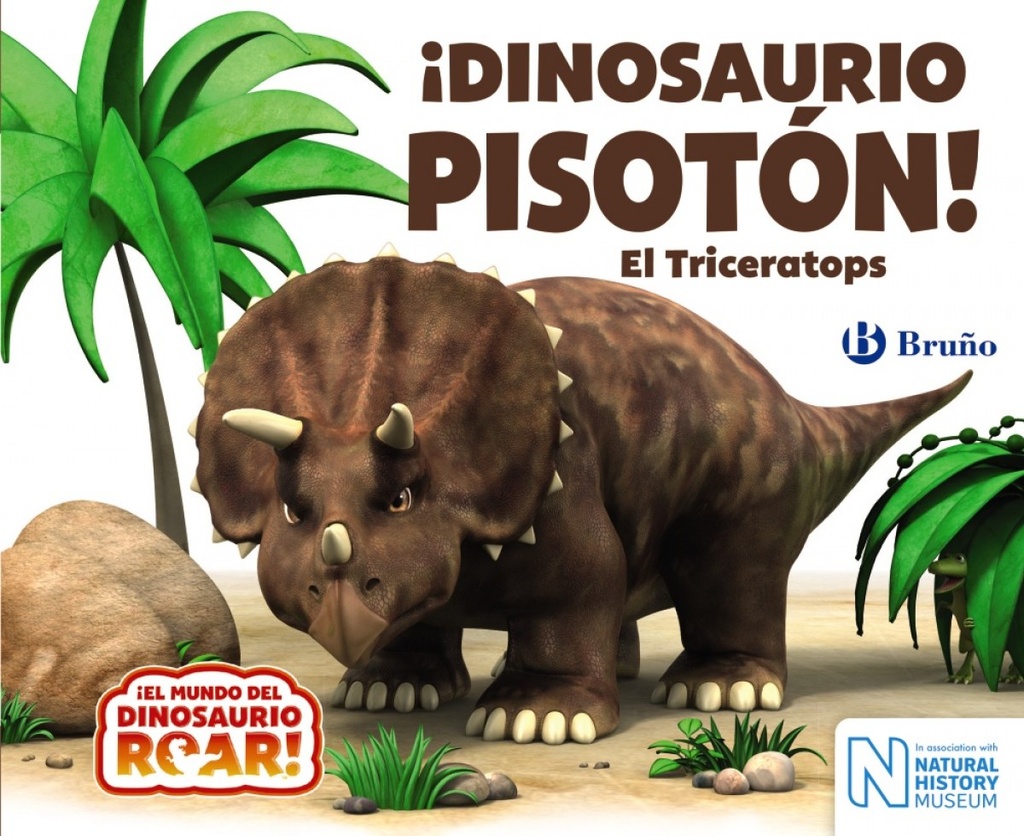 ¡DINOSAURIO PISOTÓN! EL TRICERATOPS