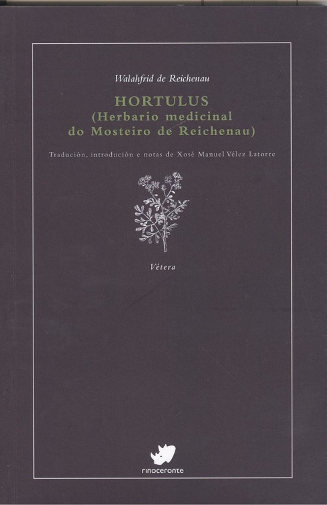 HORTULUS (HERBARIO MEDICINAL DO MOSTEIRO DE REICHENAU