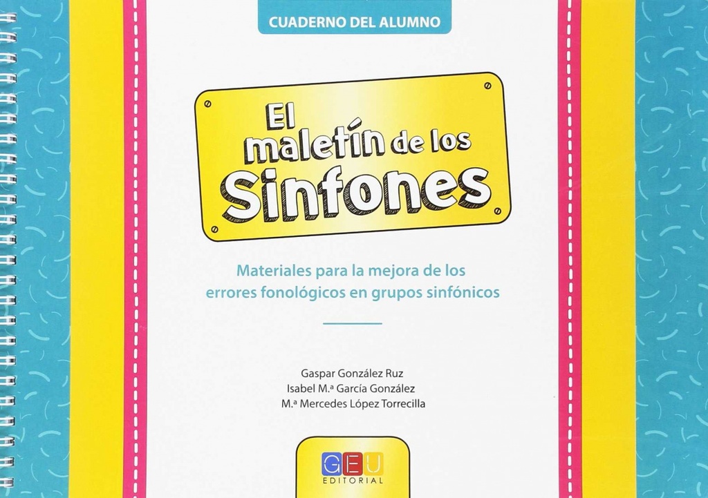 Cuaderno del alumno del Maletín de los sinfones