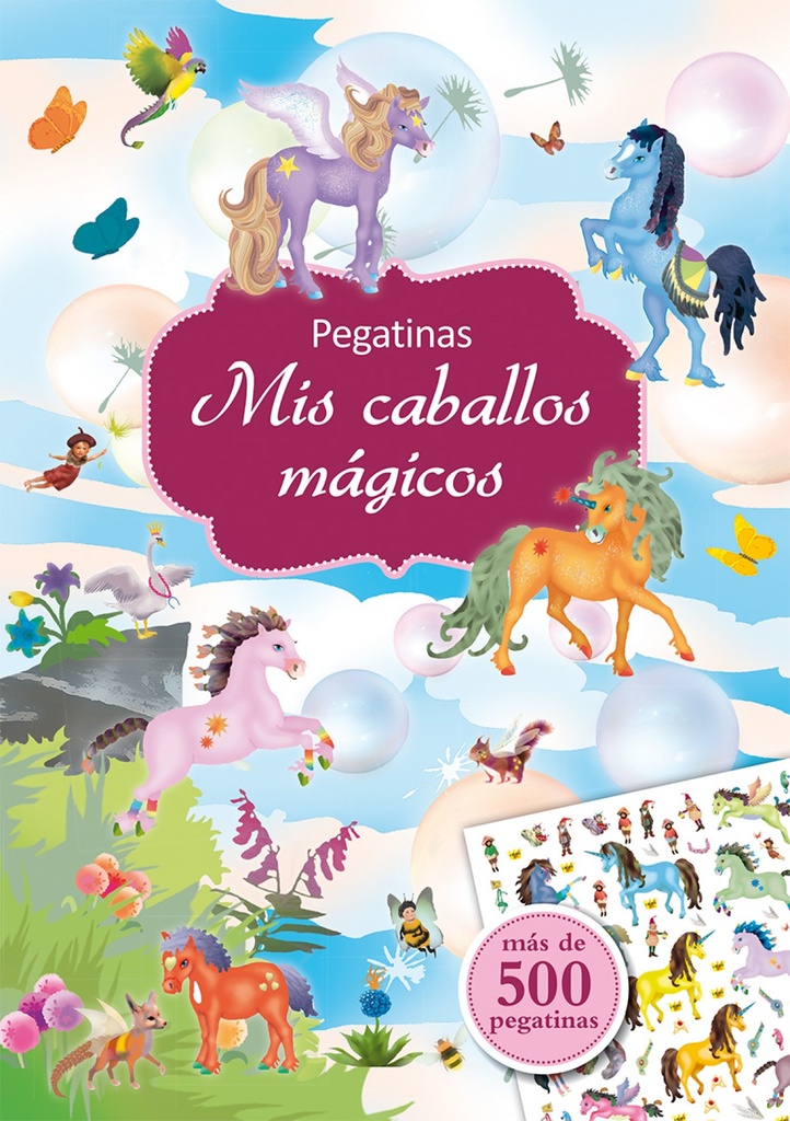 PEGATINAS. MIS CABALLOS MAGICOS