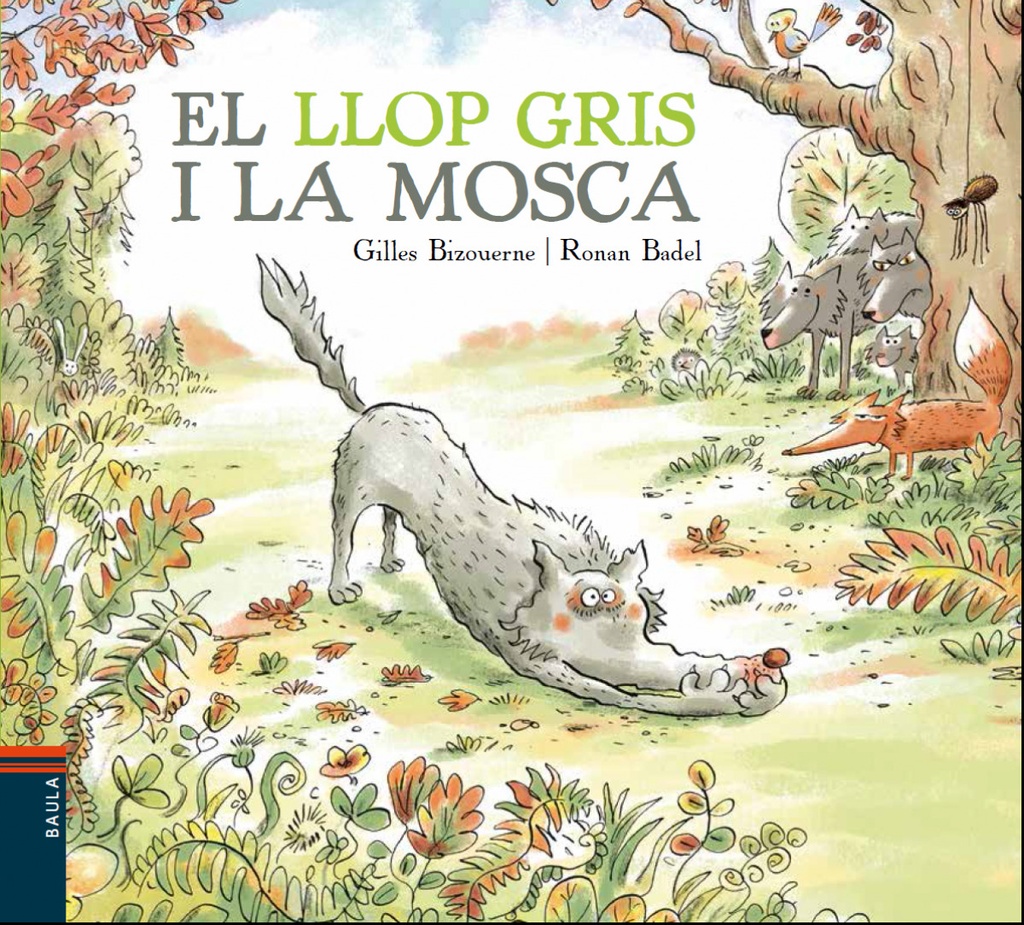 EL LLOP GRIS Y LA MOSCA