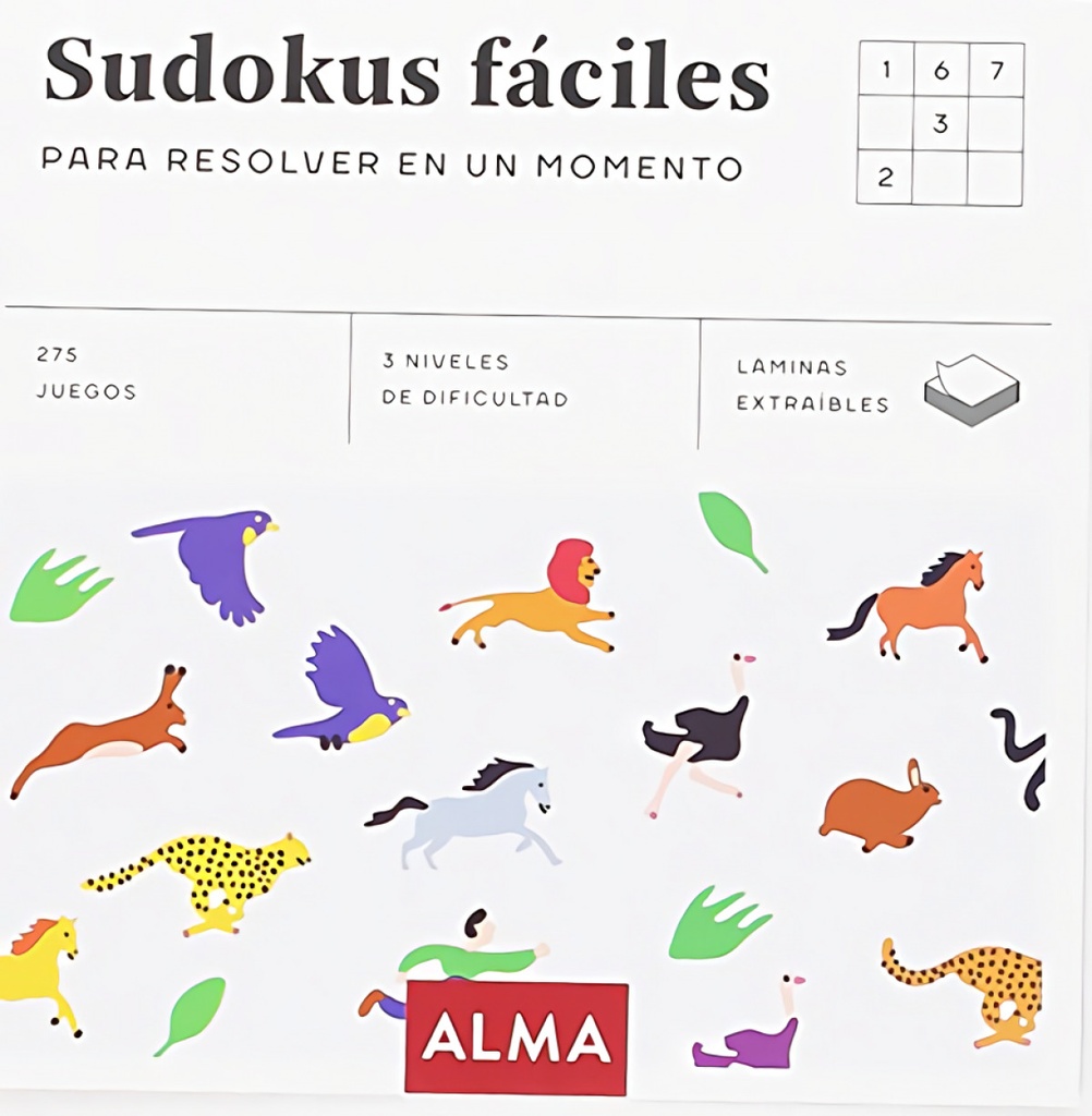 SUDOKUS FACILES PARA RESOLVER EN UN MOMENTO