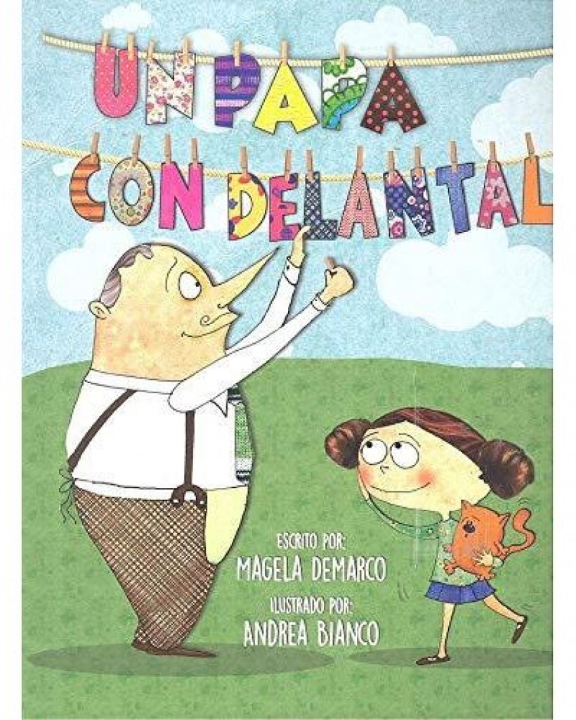 UN PAPÁ CON DELANTAL