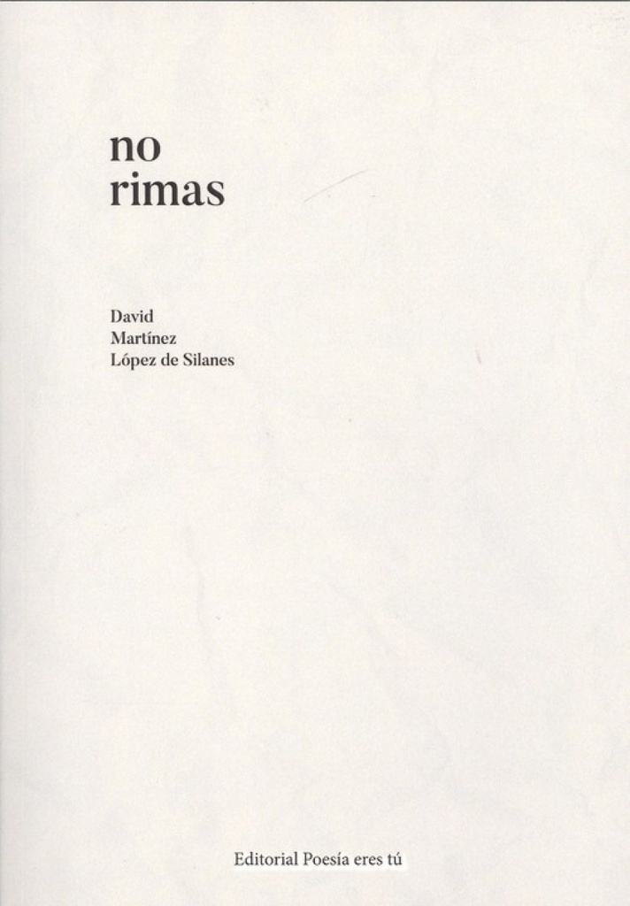 NO RIMAS