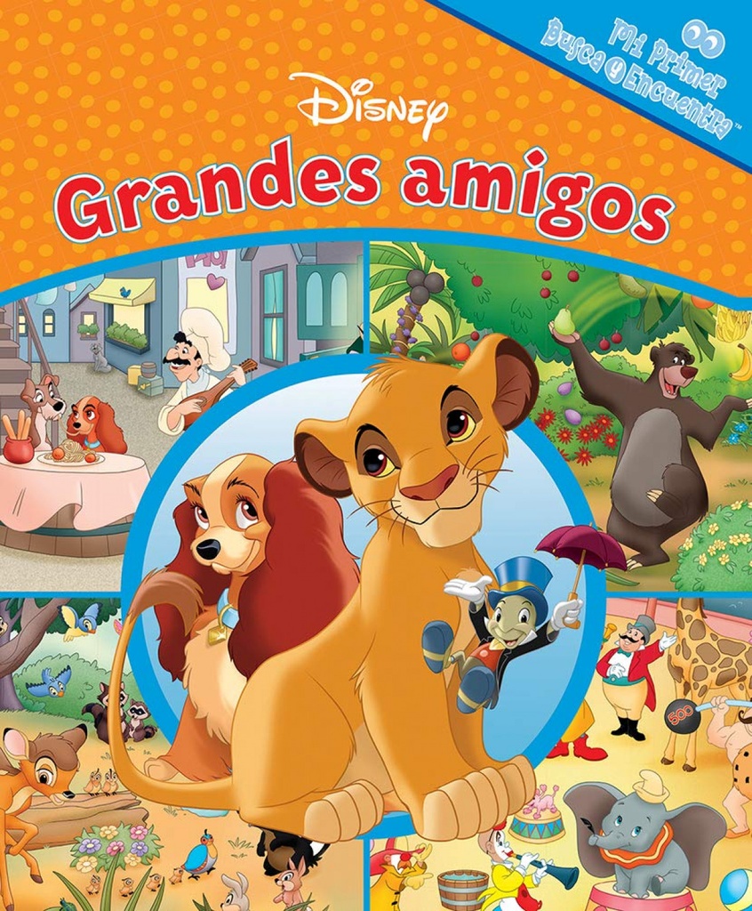 MI PRIMER BUSCA Y ENCUENTRA DISNEY GRANDES AMIGOS