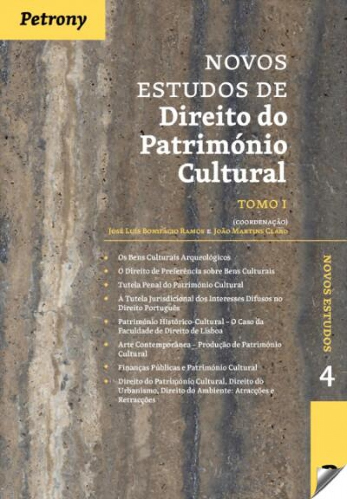 (port).1.novos estudos de direito do patrimonio cultural