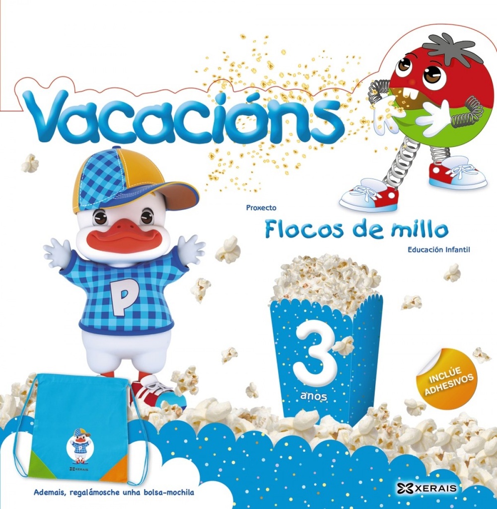 VACACIÓNS 3 ANOS FLOCOS DE MILLO