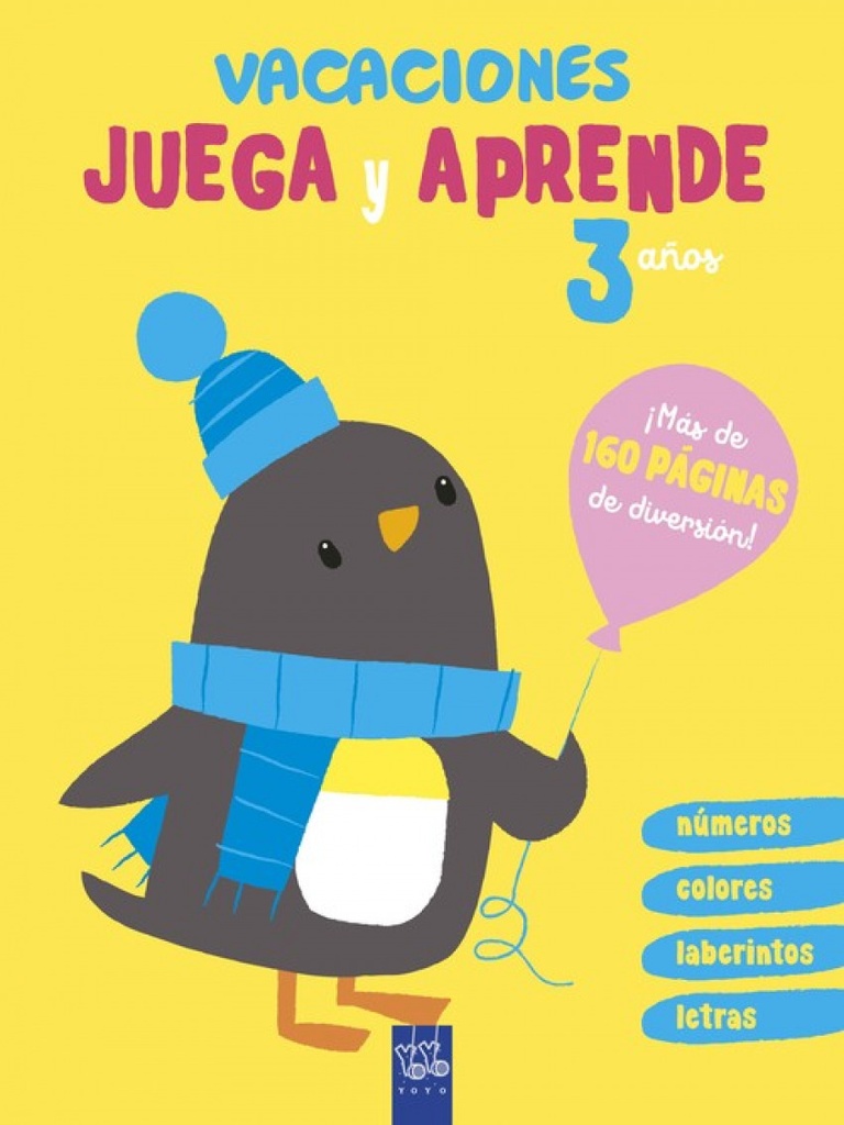 VACACIONES JUEGA Y APRENDE 3 AÑOS