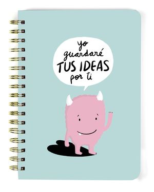 LIBRETA A5 YO GUARDARÉ TUS IDEAS POR TÍ