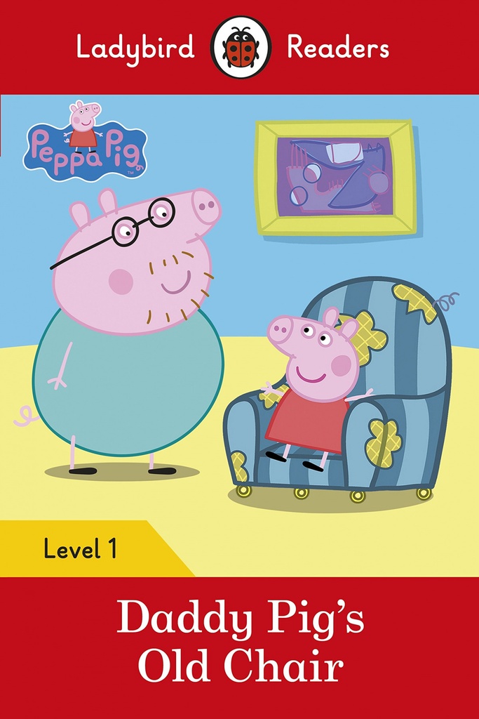 DADDY PIG´S OLD CHAIR. PEPPA PIG