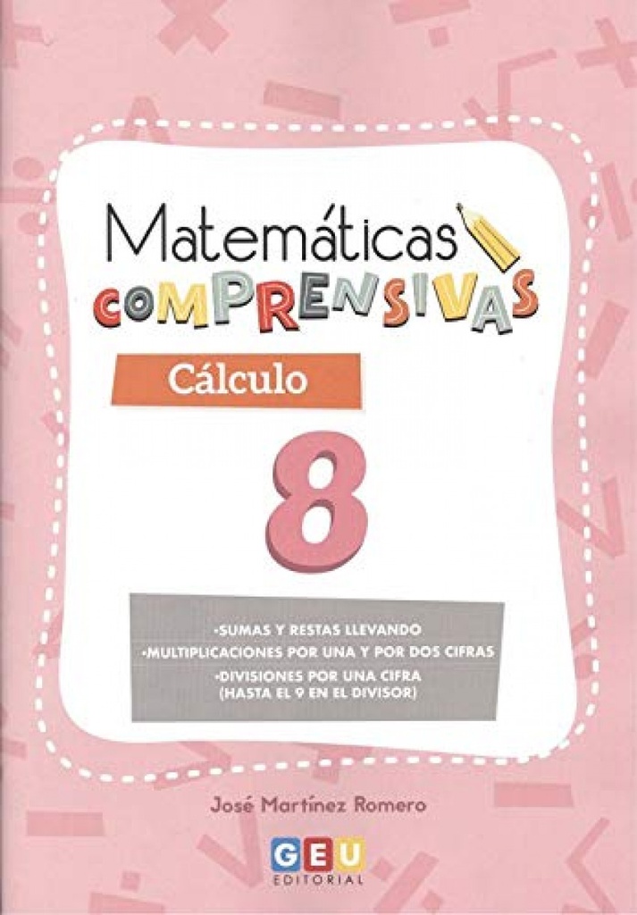 MATEMATICAS COMPRENSIVAS. CALCULO 8