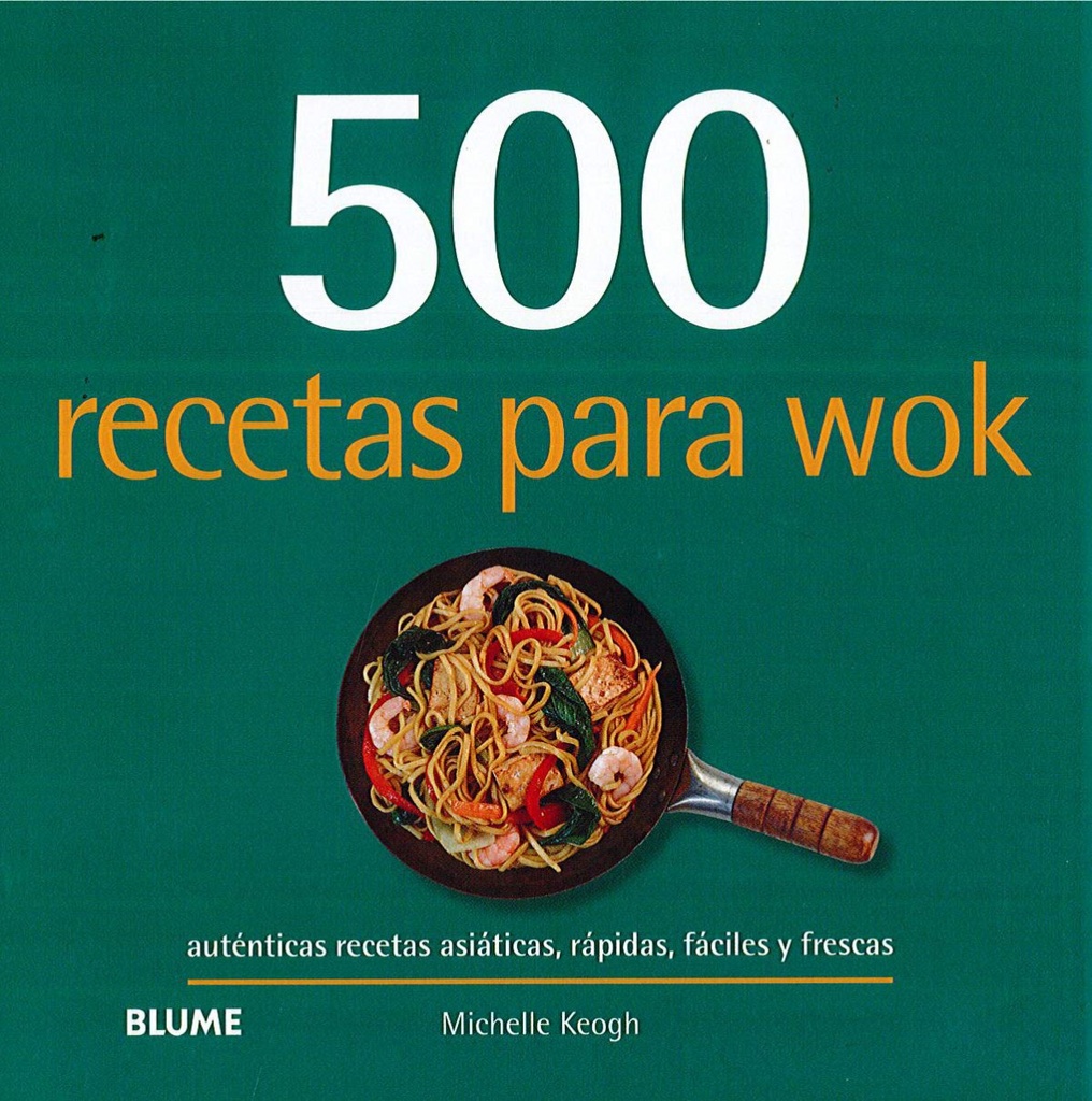 500 recetas para wok