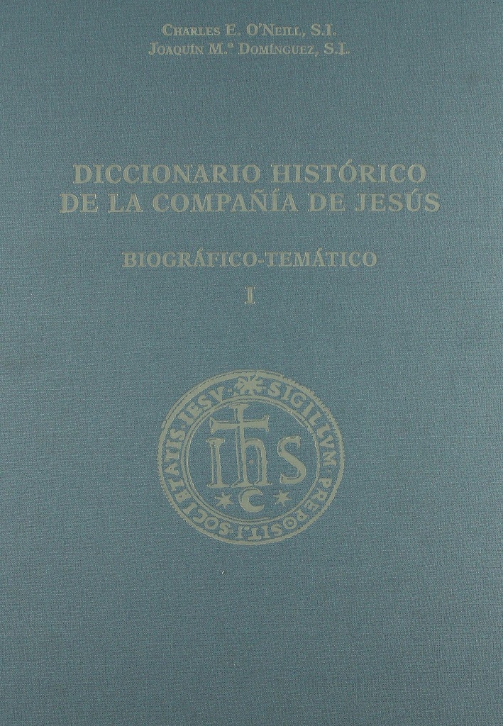 DICCIONARIO HISTÓRICO DE LA COMPAÑÍA DE JESÚS