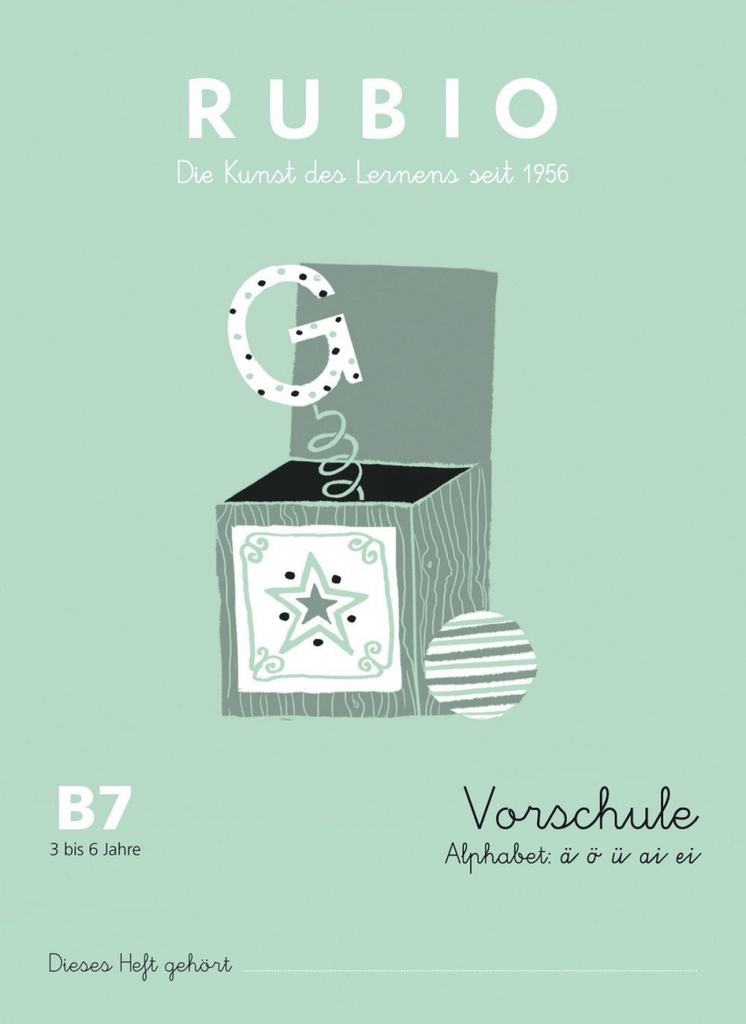 VORSCHULE B7 ZHALEN &amp;BUCHSTABEN