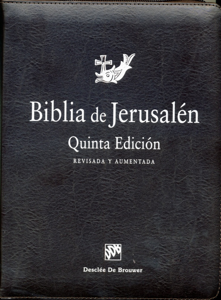 BIBLIA JERUSALÉN MANUAL CREMALLERA