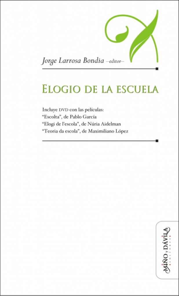 Elogio de la escuela