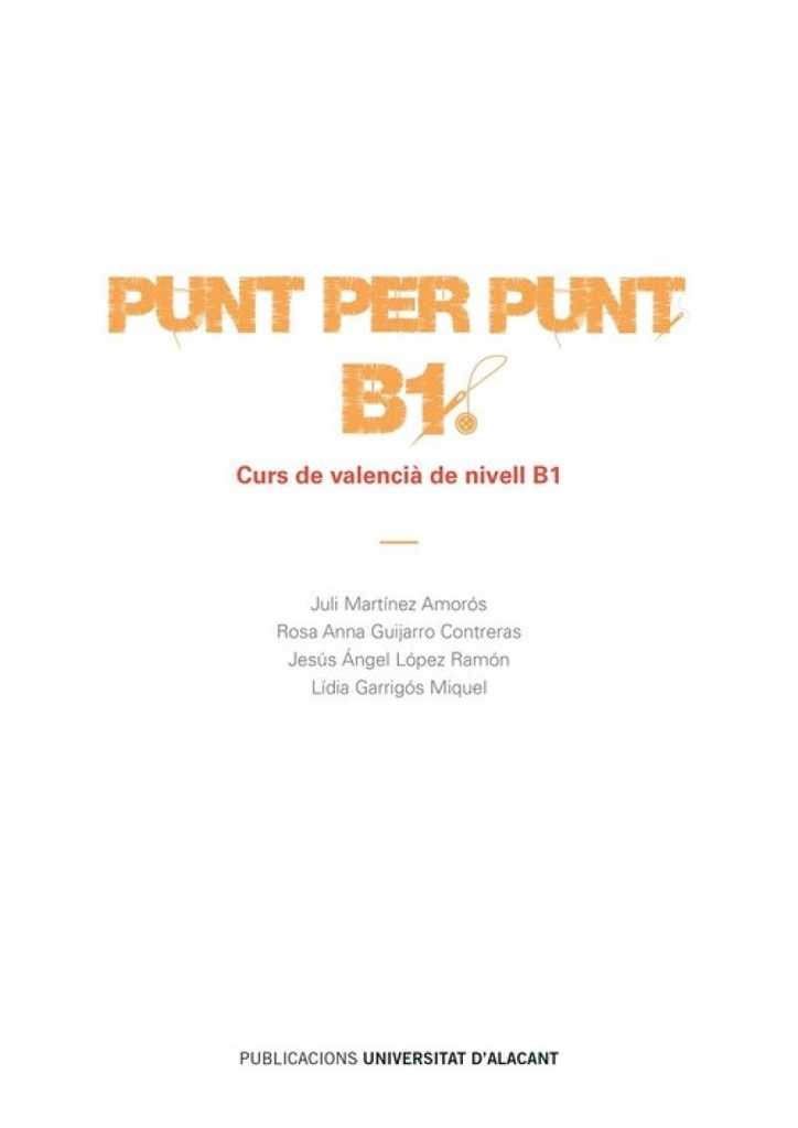 PUNT PER PUNT B1