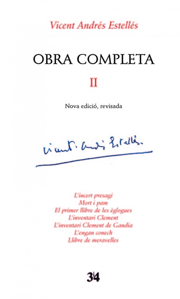 OBRA COMPLETA EDICIÓ CRITICA 2