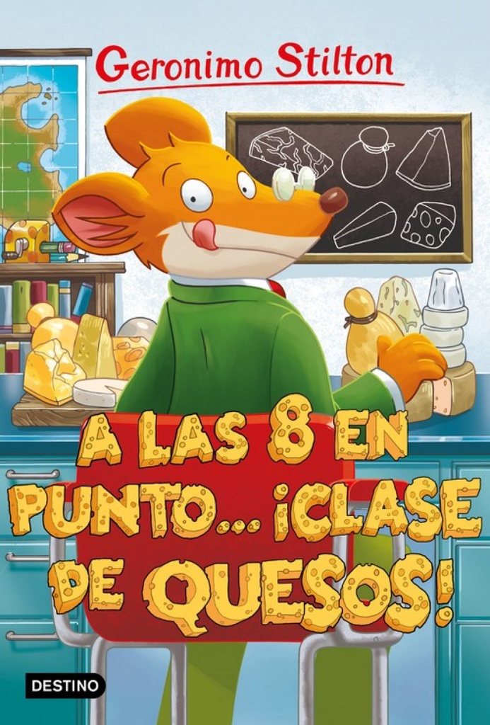 A LAS OCHO EN PUNTO...¡CLASE DE QUESOS!